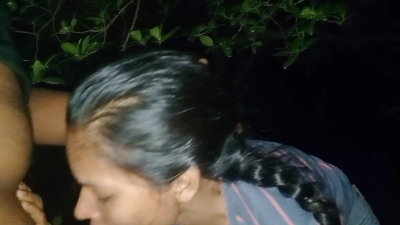 NikiRathod: Doggy Style and Blowjob Combination in Jungle