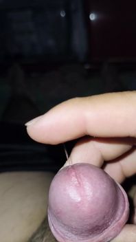 Flashing Little Pinky Cock