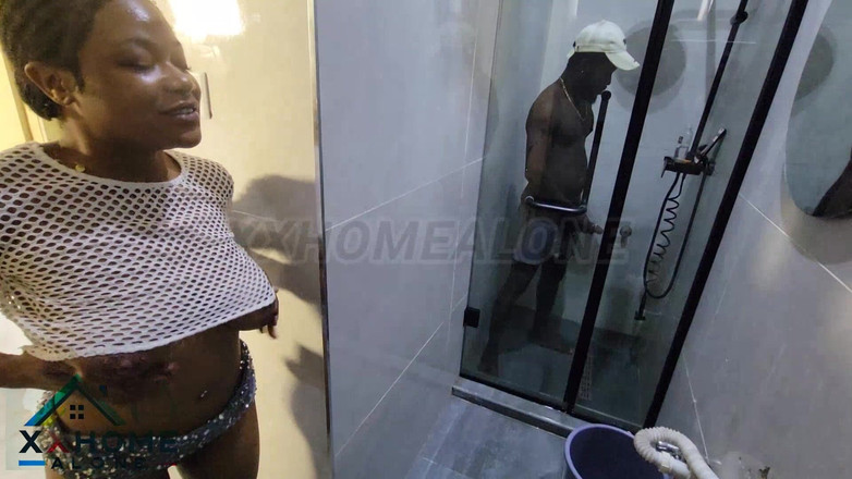 Home Alone: Naija Pure Taboo - Petite Stepdaughter Fucking Big Black Cock