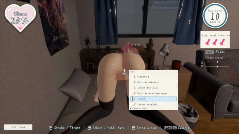NSFWOtaku: Hentai Game - Pink Hair Gyaru Sex Scenes 2 - Summer Hangout Spot...