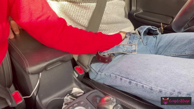 Coupleflage: På Motorvägen Gör Jag Uber-föraren Cum