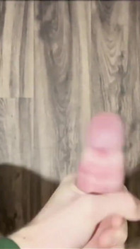 Cumming on the Floor at Night