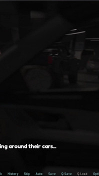 Les liens entre 3 Logan et Eva sont allés sur un parking souterrain et je pense que son mari nous a vus
