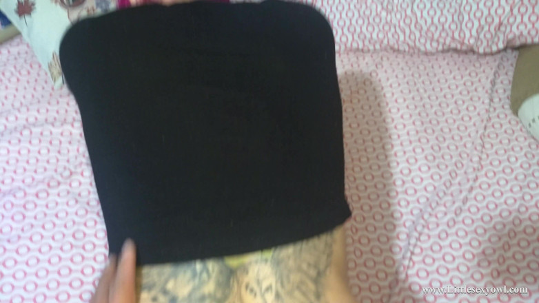 Littlesexyowl: look Stepdaddy how delicious your dick fits me. teen fucks...