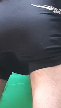 Zwarte boyshorts passen