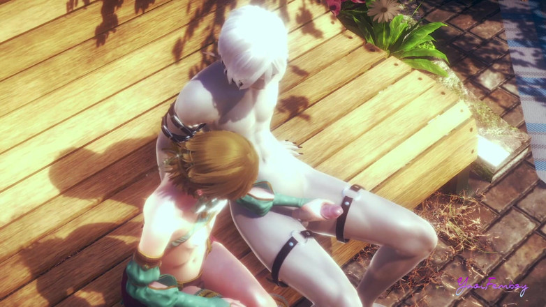 Yaoitube: Zelda Yaoi femboy - Sega tra link (senza censure)