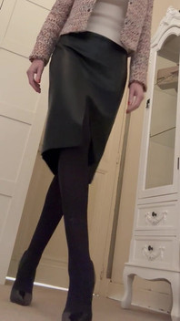 Green Dress Striptease