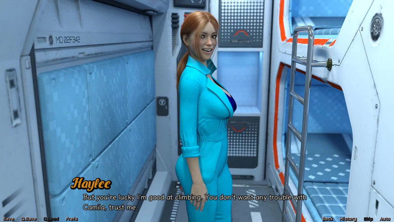 Dirty GamesXxX: Stranded In Space: hot chicks in the bathroom. Ep.7