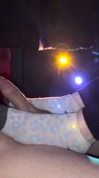 Foot Job with Socks on