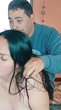 Hot Stepmom My Stepson, Aroused, Can't Hold Back Anymore and Fucks Me Hard in the Kitchen