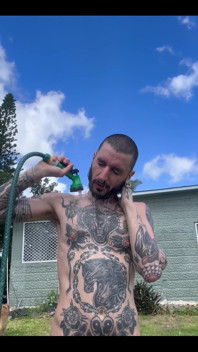 Uploaded Again with a Different Caption: Shower in the Garden. You Need to Comply with the Rules