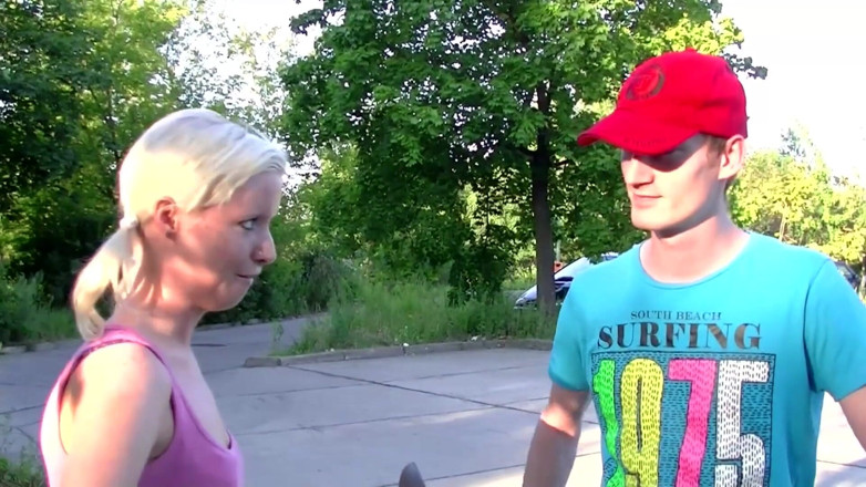 German amateur - 100% German hardcore videos: Cute blonde teen gets her pussy devastated