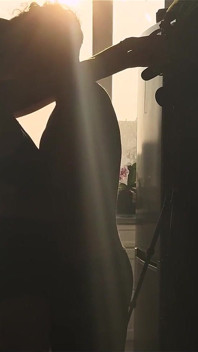 Filmový ranní sex - skutečný amatérský pár