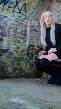 Themidnightminx Pamer Dildo Berani!