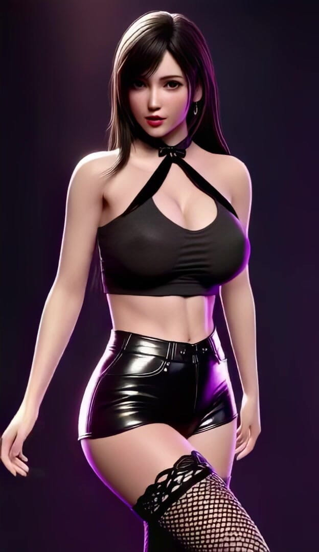 3D-Hentai Games: Tifa's felle dans (Hellovenus - ik ben ziek)
