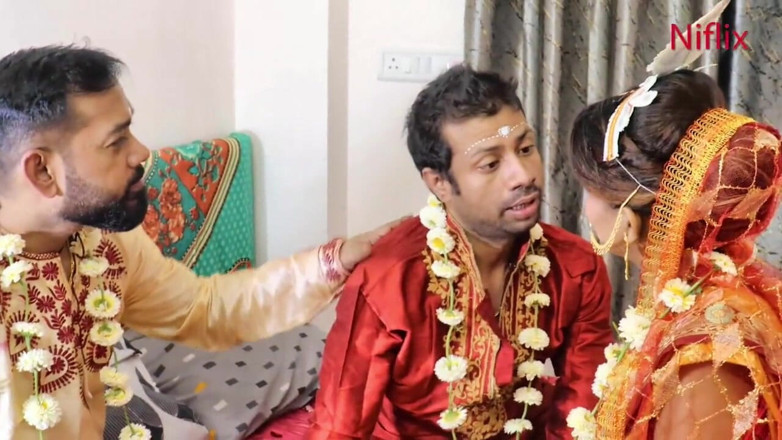 Anjalisingh_sexy: Newly Married Wife Fucked by Husband and Stepbrother in Law...