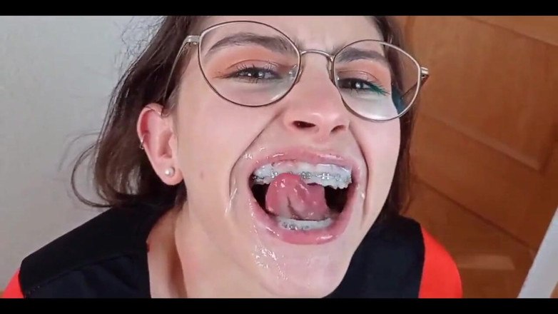 Shanaxnow: Please Cum on My Braces Dirty Talking Teen Blowjob. Shanaxnow