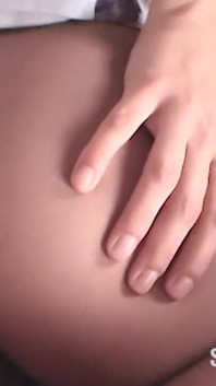 Footjob nilon pertama saya