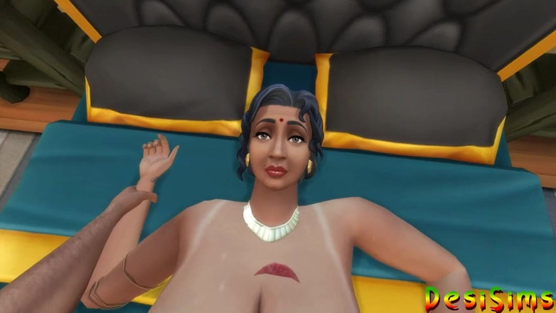 Desi Sims: Un giovane ragazzo indiano ha scopato la sua matrigna davanti...