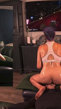 Dildo gag gamer kızı