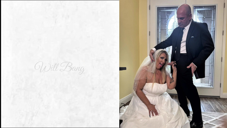 Venus Rising_Hotwife: Dia do casamento gangbang - Venus recebe dvp e dp, e...