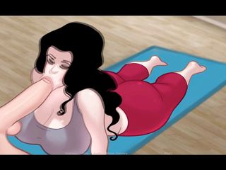 Hentai World: Секс-записка, початківець йоги, мінет