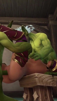 Un elfo ha un rapporto a tre con due goblin | Parodia di warcraft
