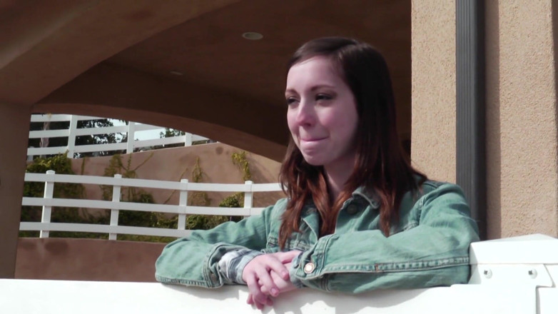 Girl on Girl: Two Beautiful Teens Get It Going in a Stable