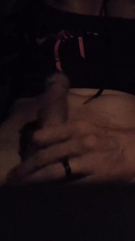 Wife Drives Me Around Town While I Jerk My Cock with My Tits Out