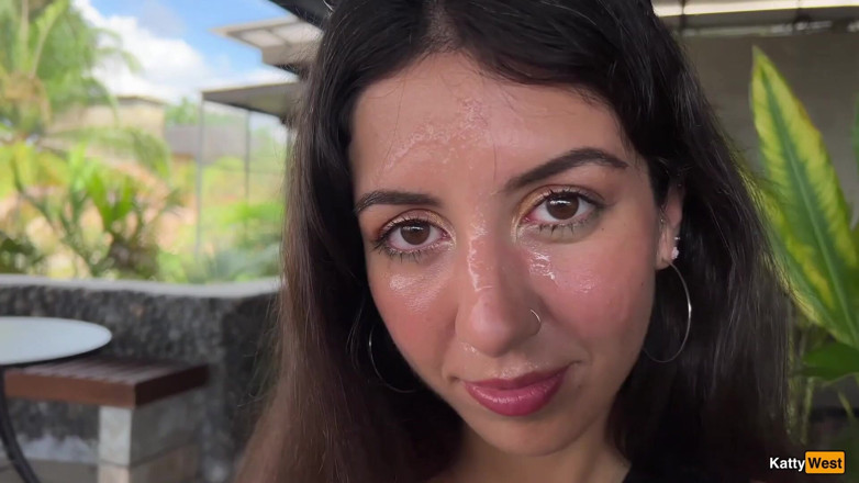 Katty West: Crazy Cumwalk in Starbucks - Blowjob in Public Toilet, Drinking Coffee...