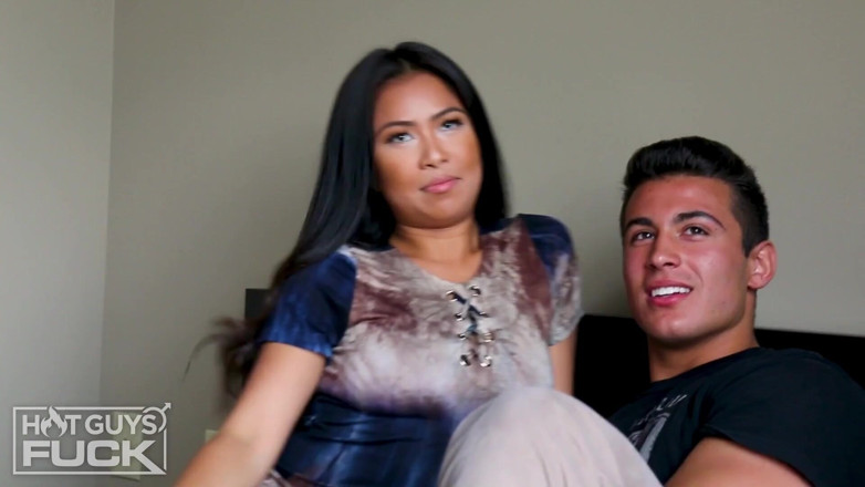 Hot Guys Fuck: 2025 Rizz! Most Attractive College Jock Fucks Latina.
