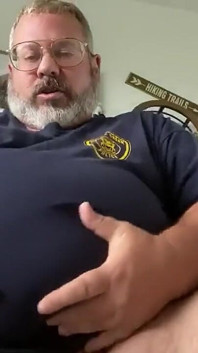 Dominant Giant Stepdaddy Towers Over You and Almost Steps on You