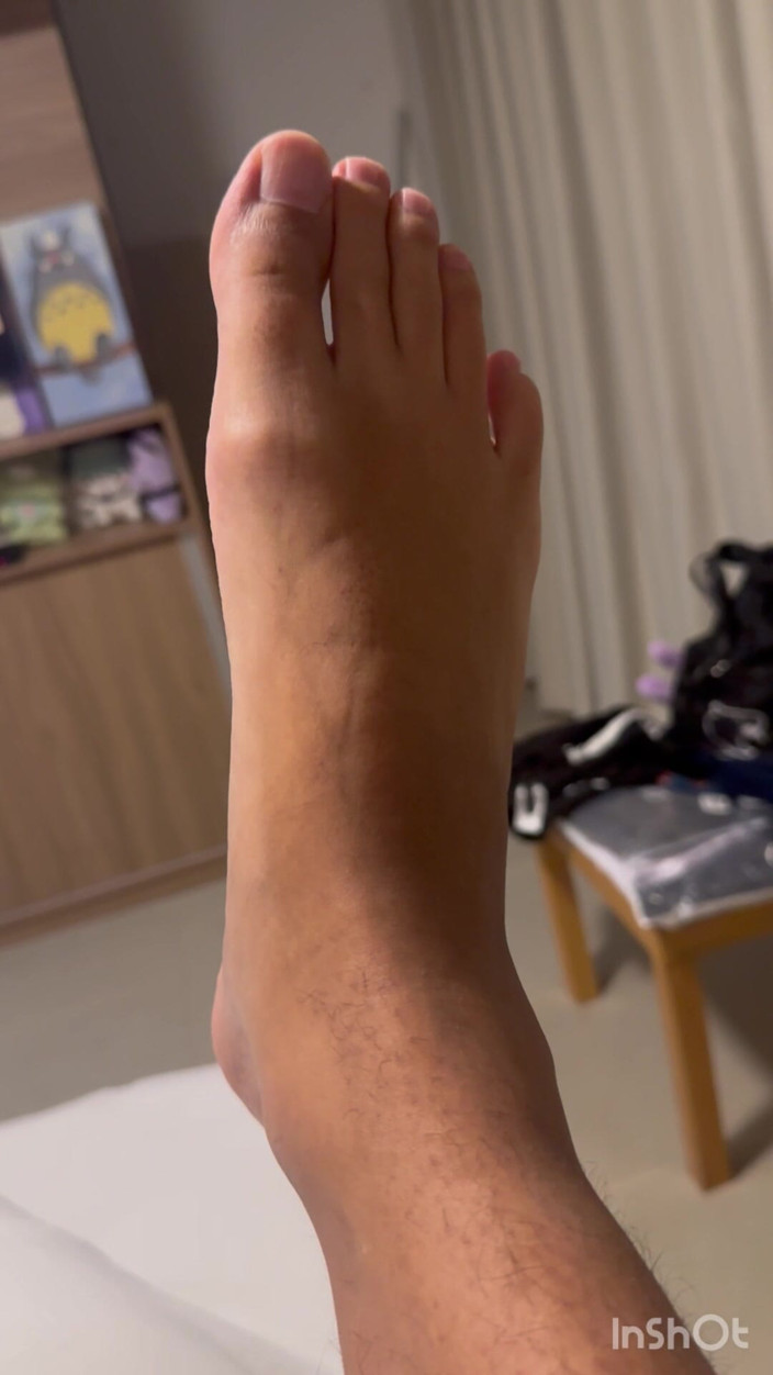 Boy feet: Bau dengan dalam pada waktu ini
