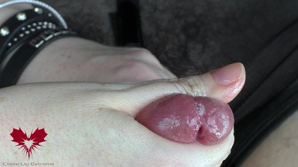 Close Up Extreme: Una cura del cazzo arrapato - primo piano del controllo dell'orgasmo -...