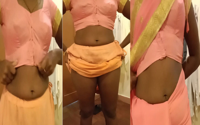 RenuRaj: Desi Tamil Slampa Fruns stora röv &amp;fitta retas i Saree Post-hotel -...