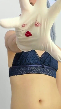 Fun Time with Latex Gloves