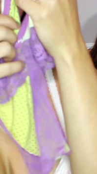 Playing with Her Panties