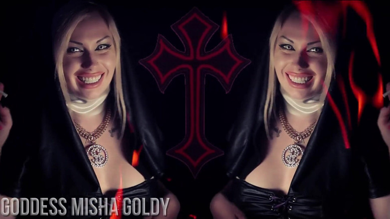 Goddess Misha Goldy: 如果我是你撸管的理由，你会在地狱里