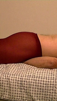 Pantyhose Hump Masturbation