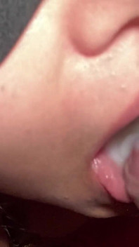 Cumshot and Swallow