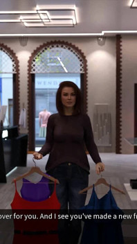 Whispers of Desire: the Sexy Beautiful Wife in the Clothing Store - Episode 3