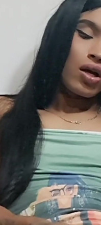 Trans Girl Masturbates Lots of Milk
