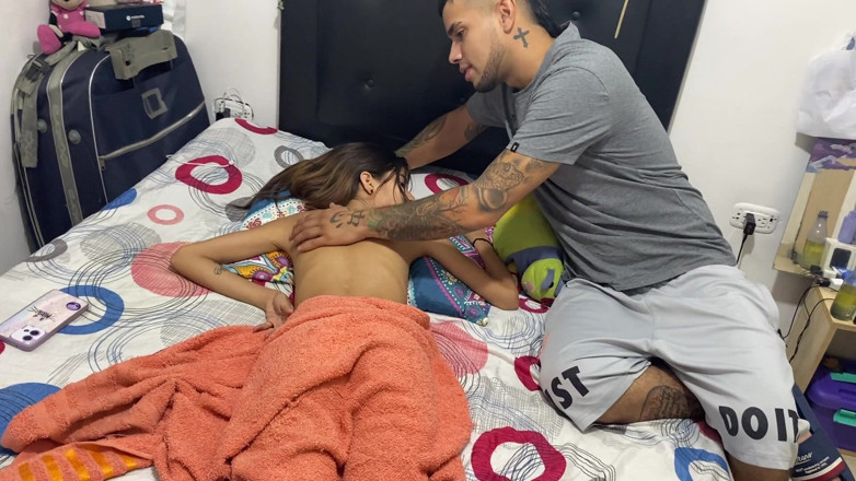SaritaHott: My Younger Stepsister Asks Me for a Massage but I...