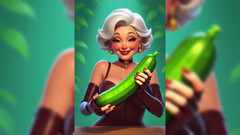 AI Porn: Animazione di cetriolo nonna