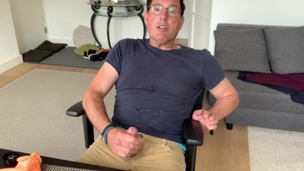 TJenner: Long, messy, cummy bate session at home.