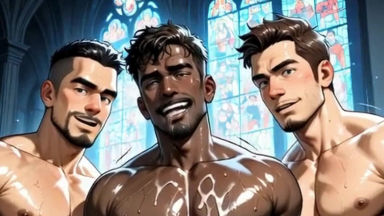 Real narrated fantasy Hentai: A Line of Married Men Fucking My Ass in This...