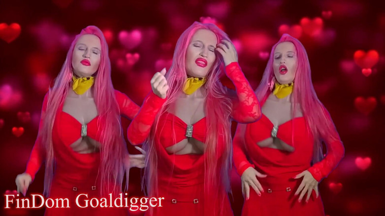 FinDom Goaldigger: Stellen sie sich einfach vor