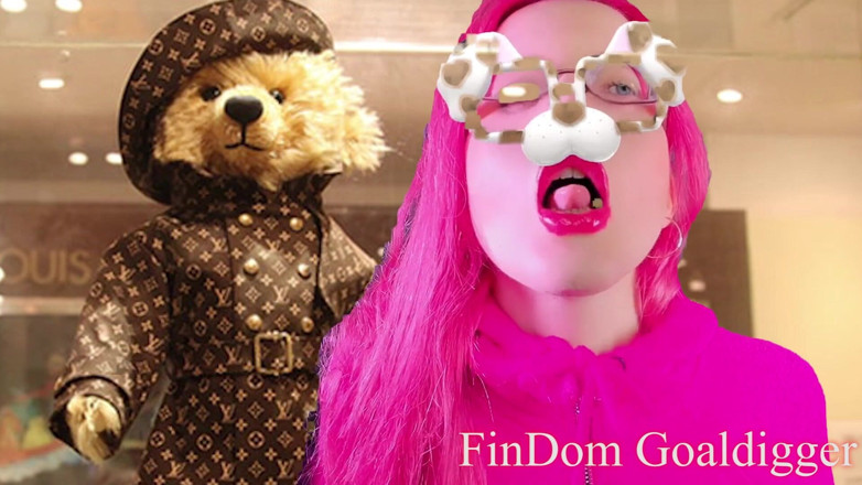 FinDom Goaldigger: Maricas cadela, pelúcia, transformação de brinquedo