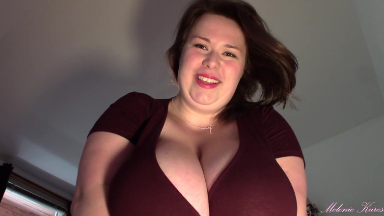 Melonie Kares: Girlfriend teases you with huge tits