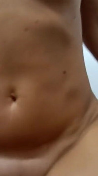 Huge Cumshot on Tanned MILF's Ass